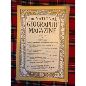 April 1926 National Geographic Magazine